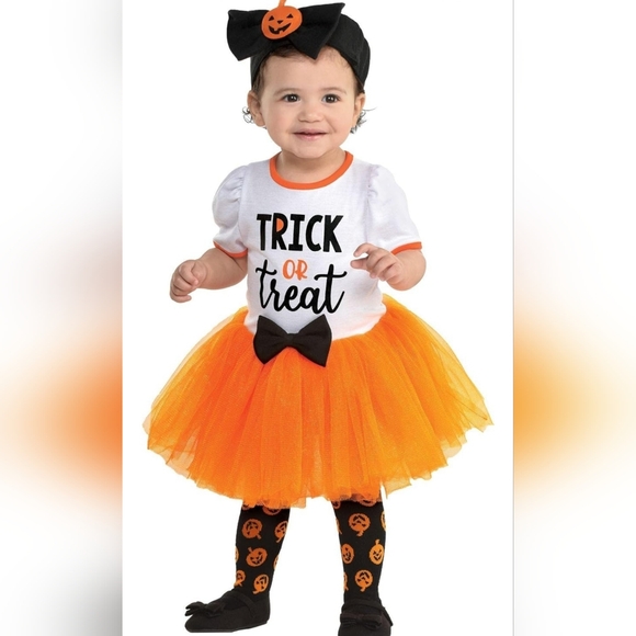 Amscan Trick or Treat Sweetie Complete Set (Girls 12-24 months) - Picture 1 of 1